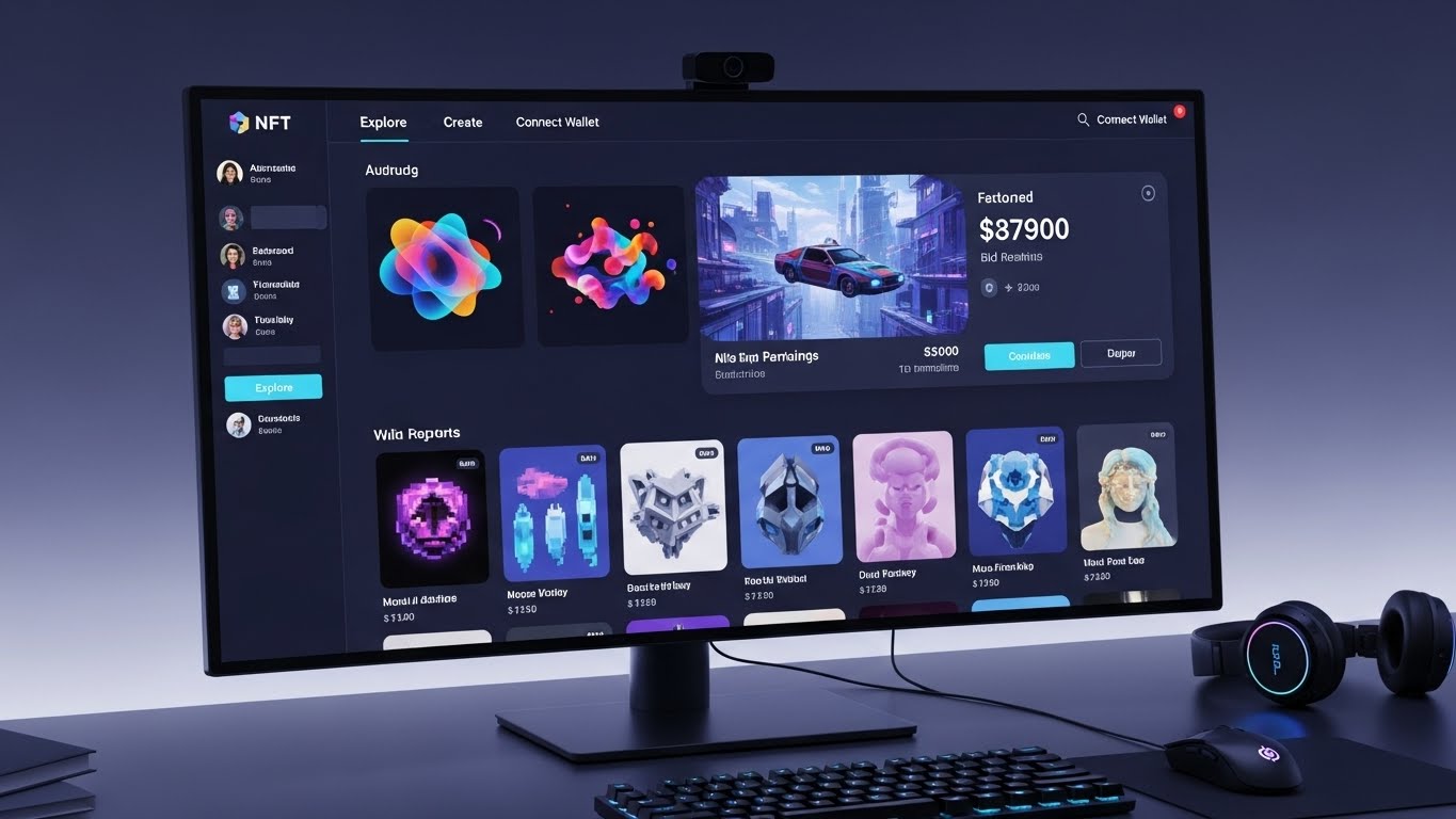 NFT real estate marketplace development