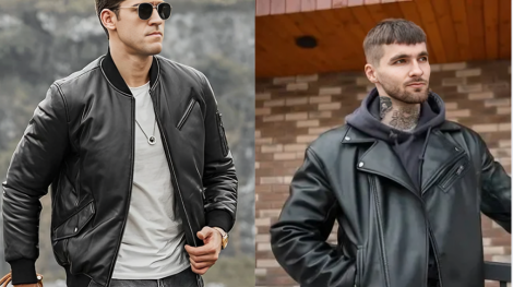 oversized bomber jacket men
